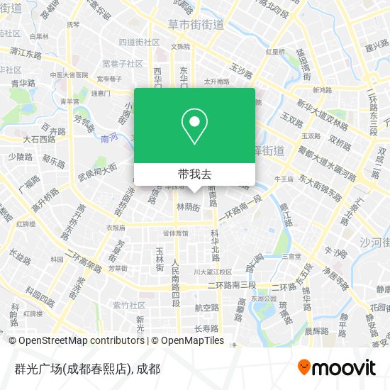 群光广场(成都春熙店)地图