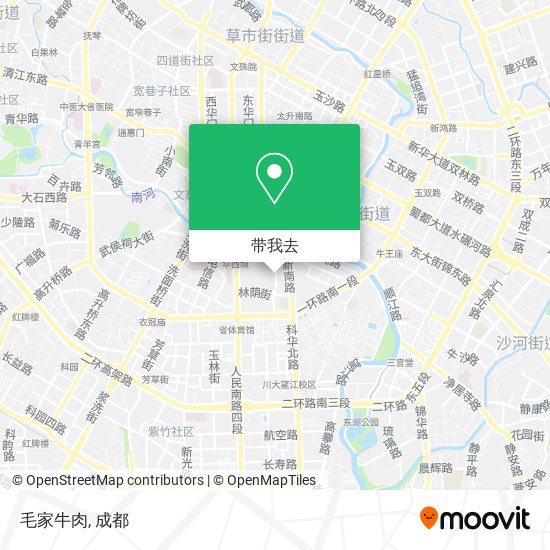 毛家牛肉地图