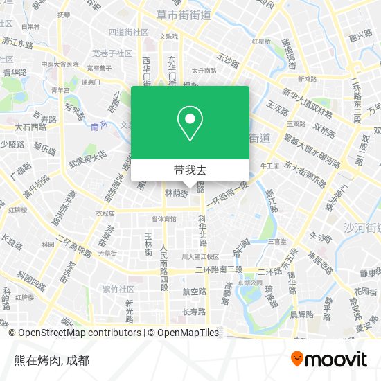 熊在烤肉地图