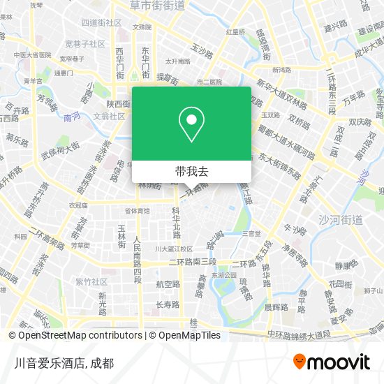 川音爱乐酒店地图
