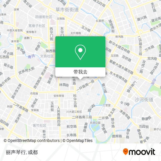 丽声琴行地图