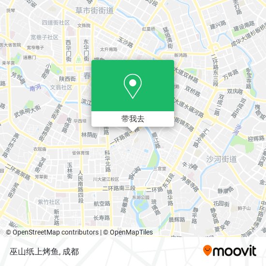 巫山纸上烤鱼地图