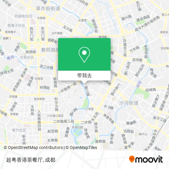 超粤香港茶餐厅地图