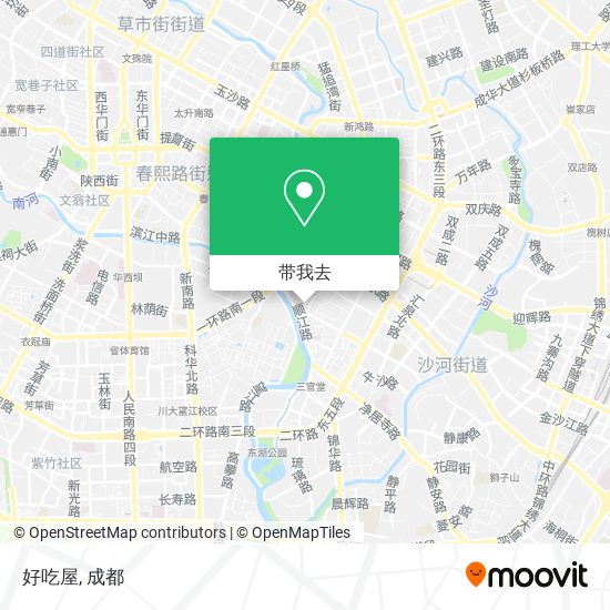 好吃屋地图