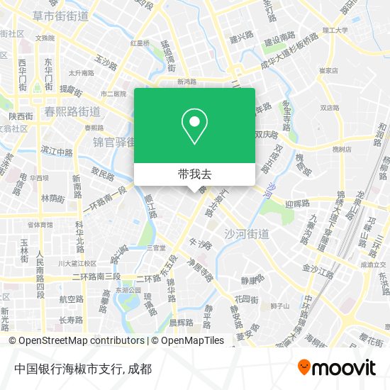 中国银行海椒市支行地图