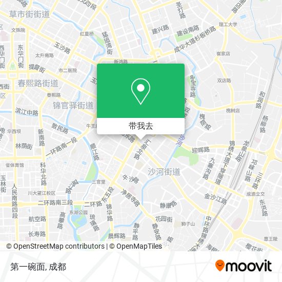 第一碗面地图