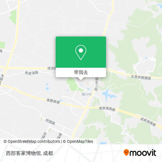 西部客家博物馆地图