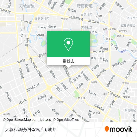 大蓉和酒楼(外双楠店)地图