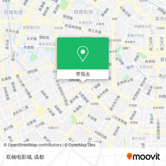 双楠电影城地图