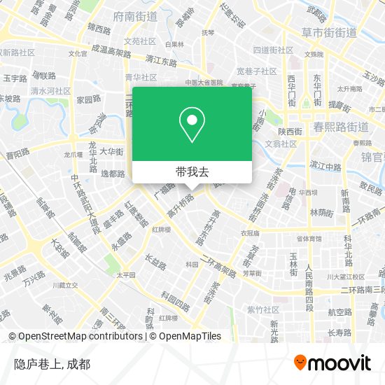 隐庐巷上地图