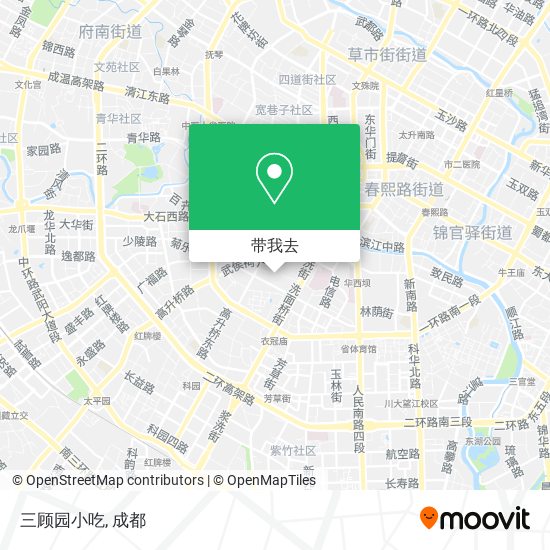 三顾园小吃地图