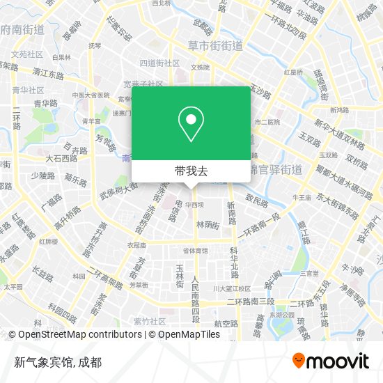 新气象宾馆地图