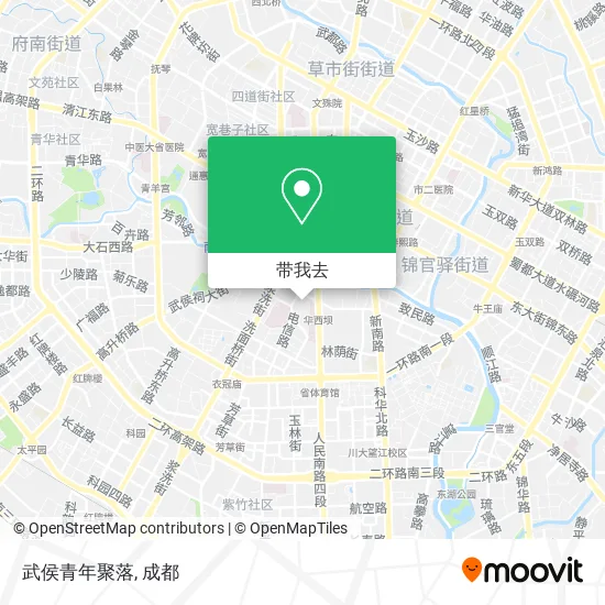 武侯青年聚落地图