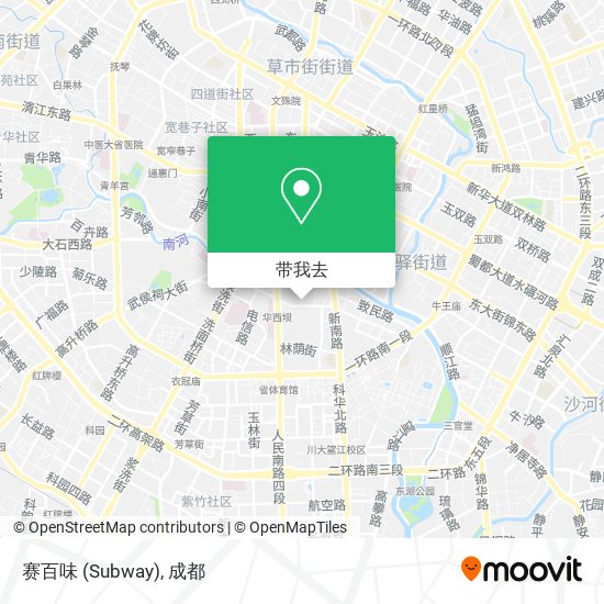 赛百味 (Subway)地图