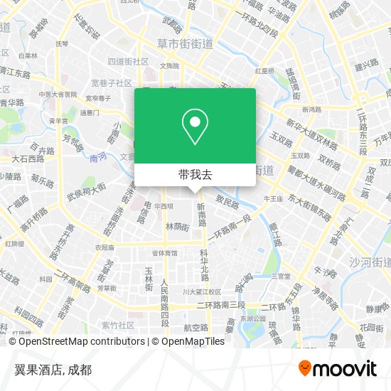 翼果酒店地图