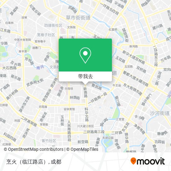 烹火（临江路店）地图