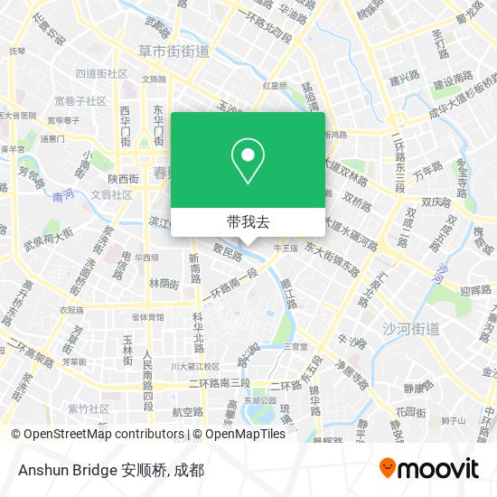 Anshun Bridge 安顺桥地图