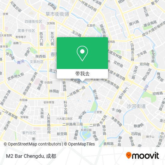 M2 Bar Chengdu地图
