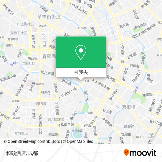 和颐酒店地图