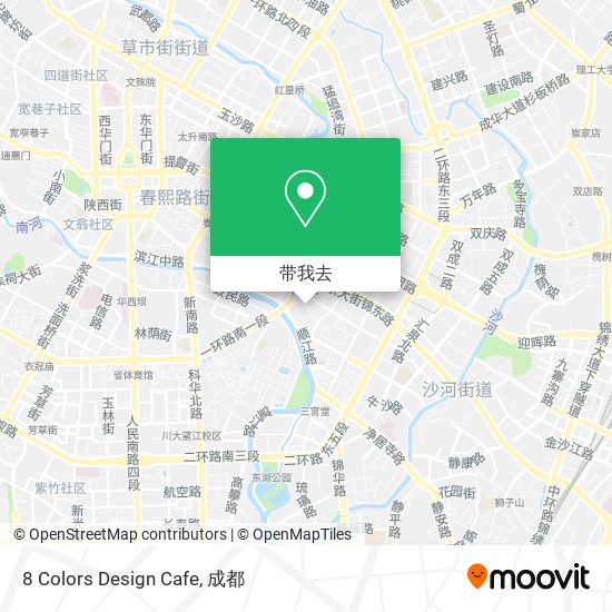 8 Colors Design Cafe地图