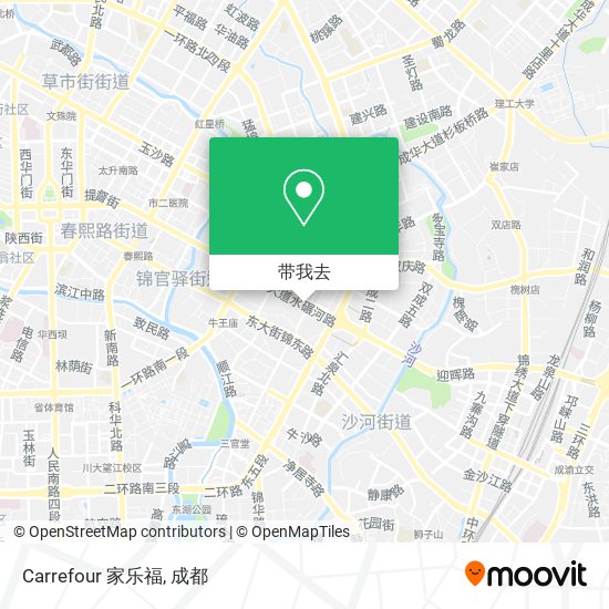 Carrefour 家乐福地图