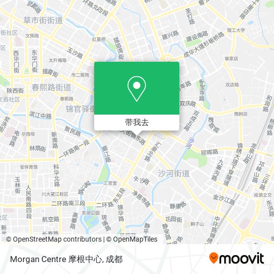 Morgan Centre 摩根中心地图