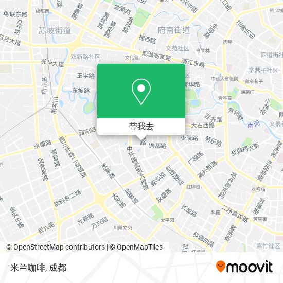 米兰咖啡地图