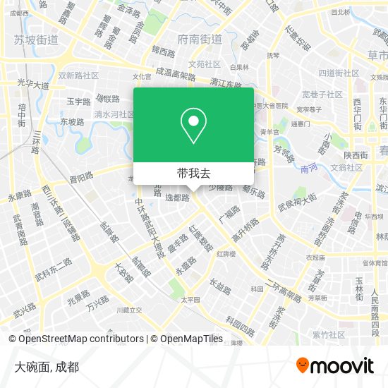 大碗面地图