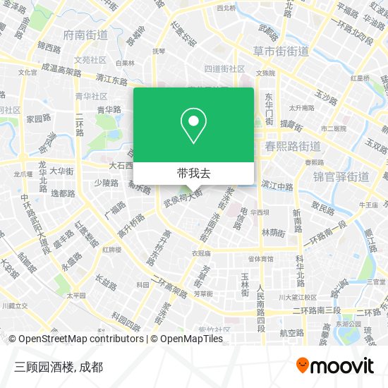 三顾园酒楼地图