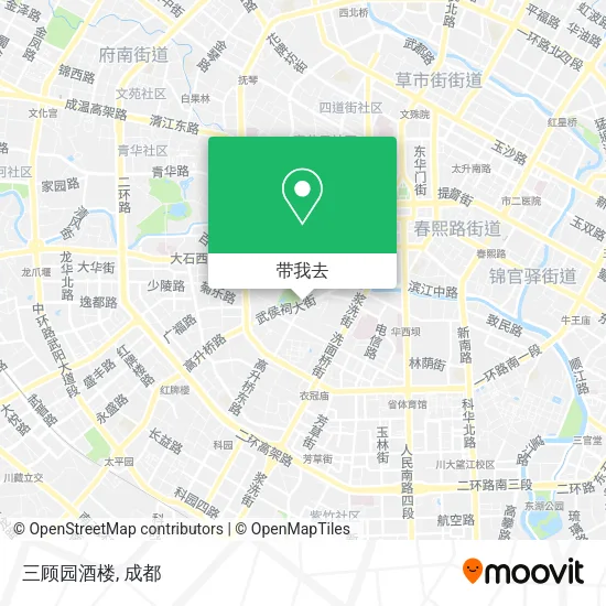 三顾园酒楼地图