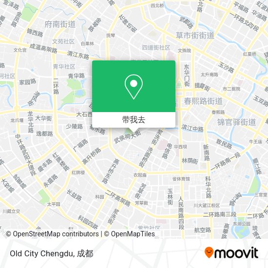 Old City Chengdu地图