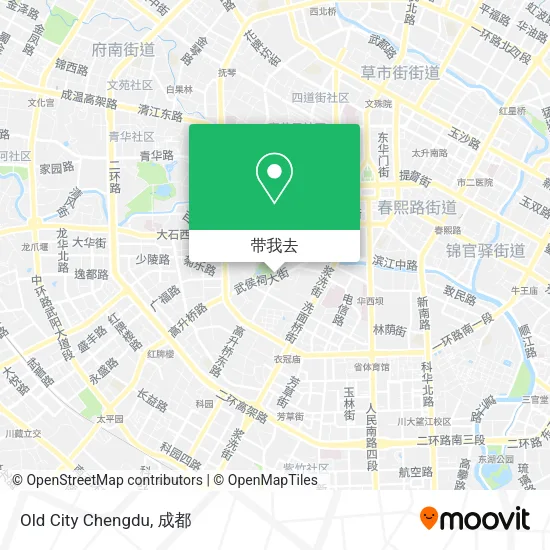 Old City Chengdu地图