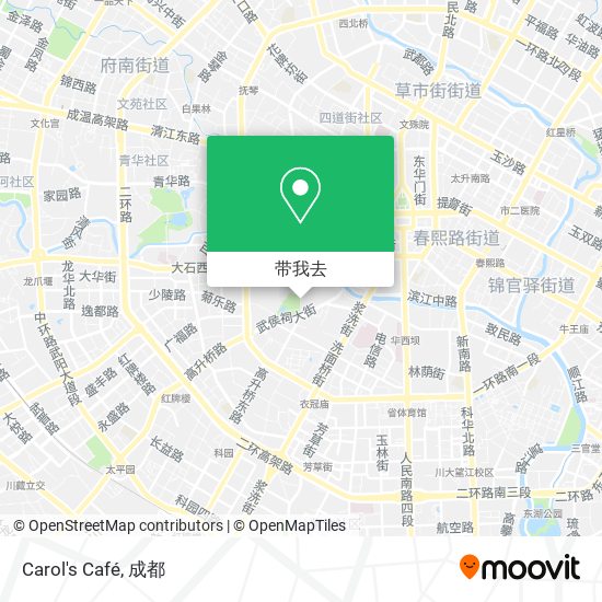 Carol's Café地图