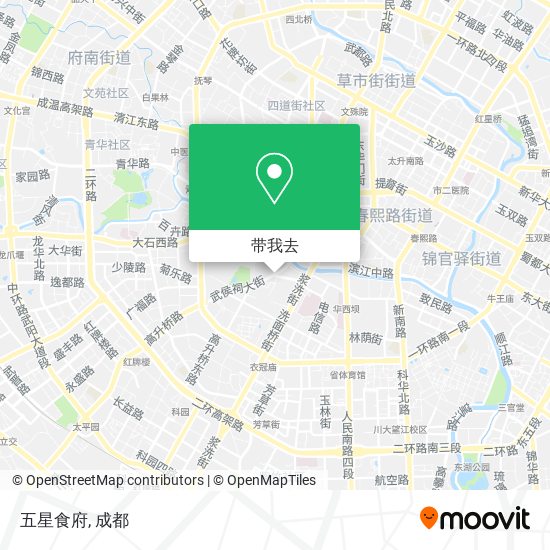 五星食府地图