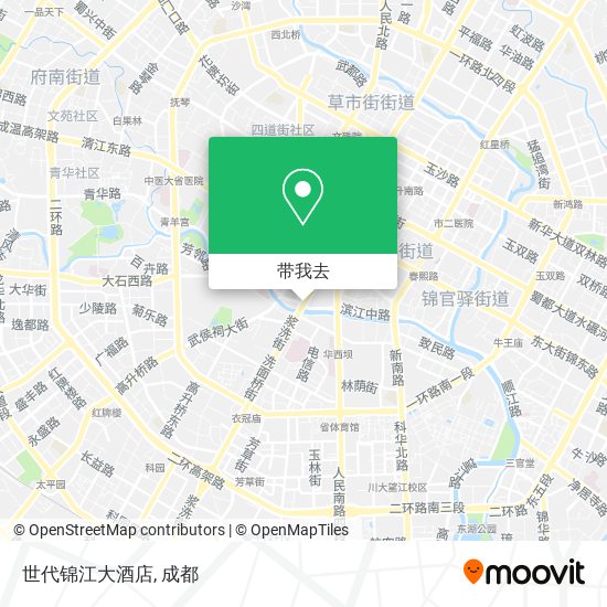 世代锦江大酒店地图