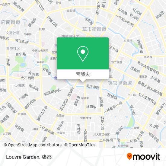 Louvre Garden地图
