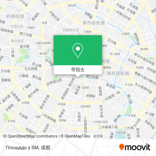 Площадь у SM地图