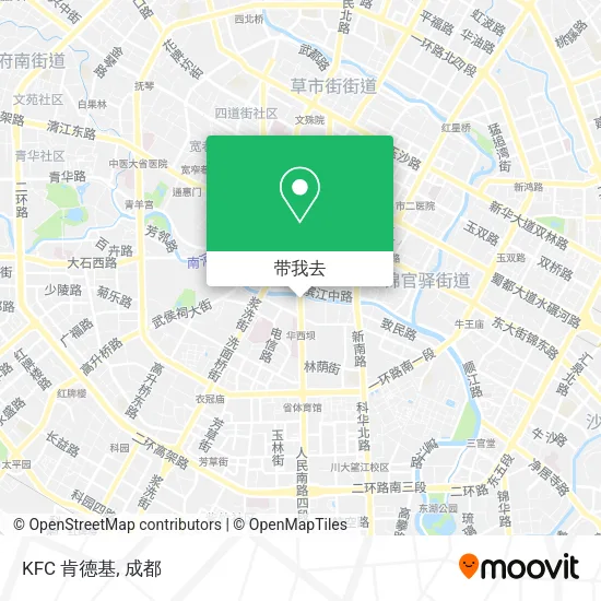 KFC 肯德基地图