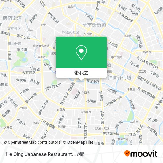 He Qing Japanese Restaurant地图