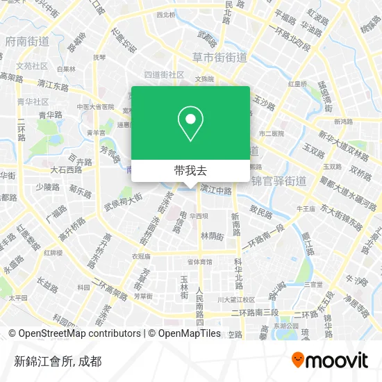 新錦江會所地图