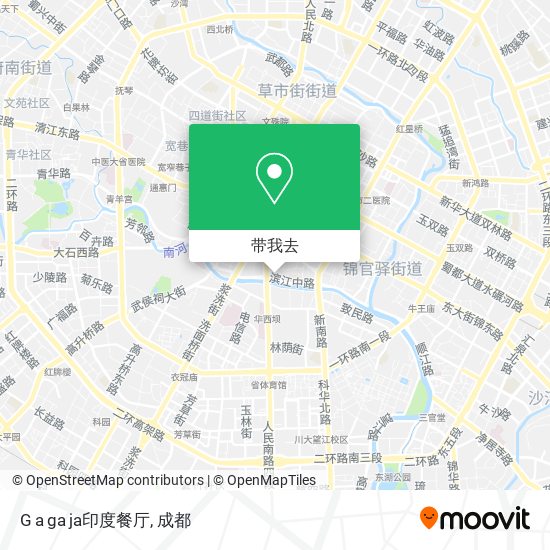 G a ga ja印度餐厅地图