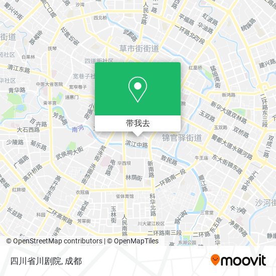 四川省川剧院地图