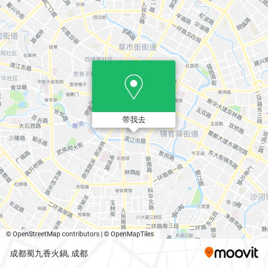 成都蜀九香火鍋地图