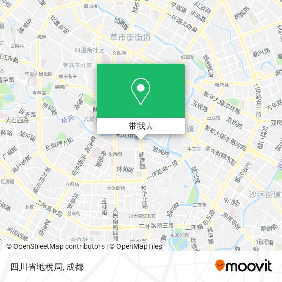 四川省地稅局地图