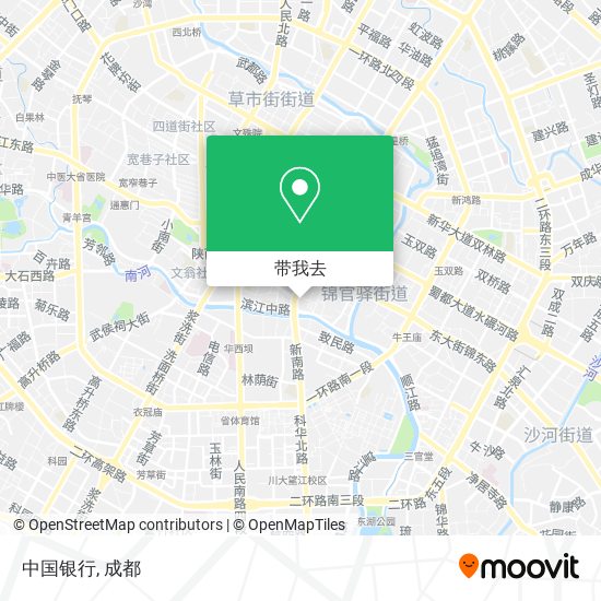 中国银行地图