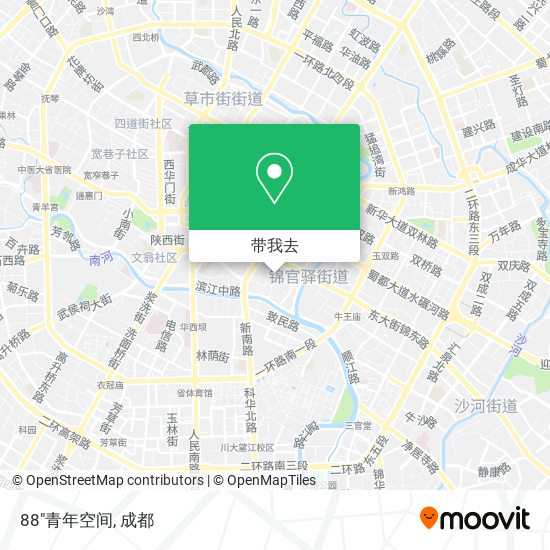 88"青年空间地图