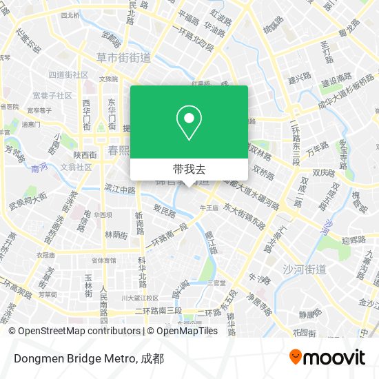 Dongmen Bridge Metro地图