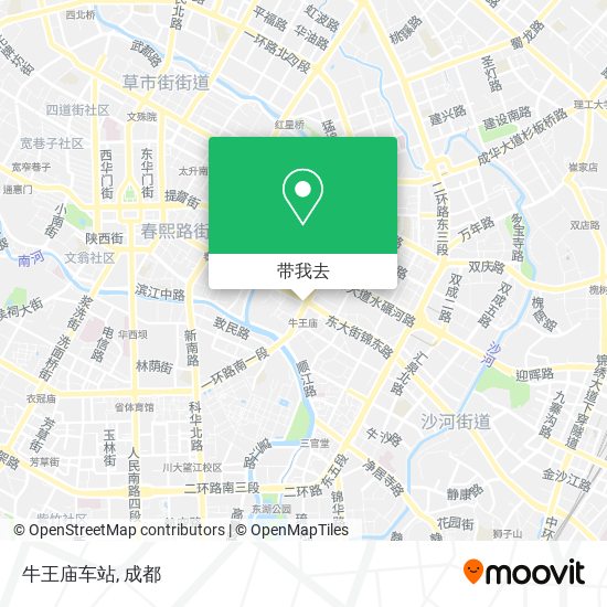 牛王庙车站地图
