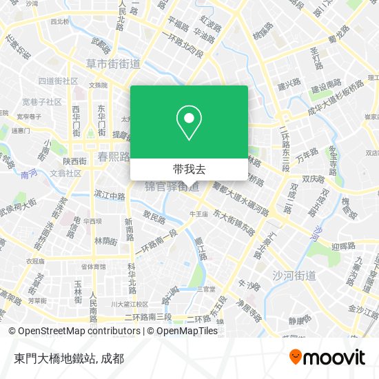 東門大橋地鐵站地图