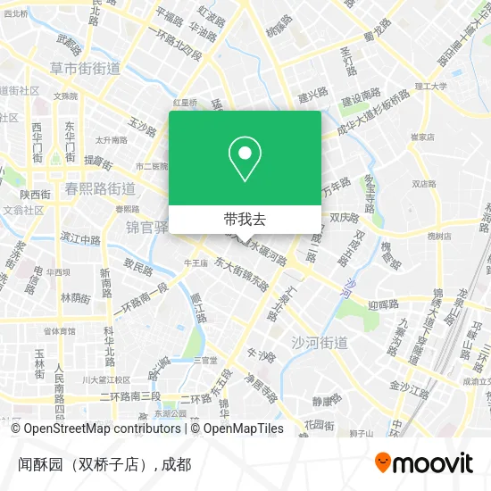 闻酥园（双桥子店）地图